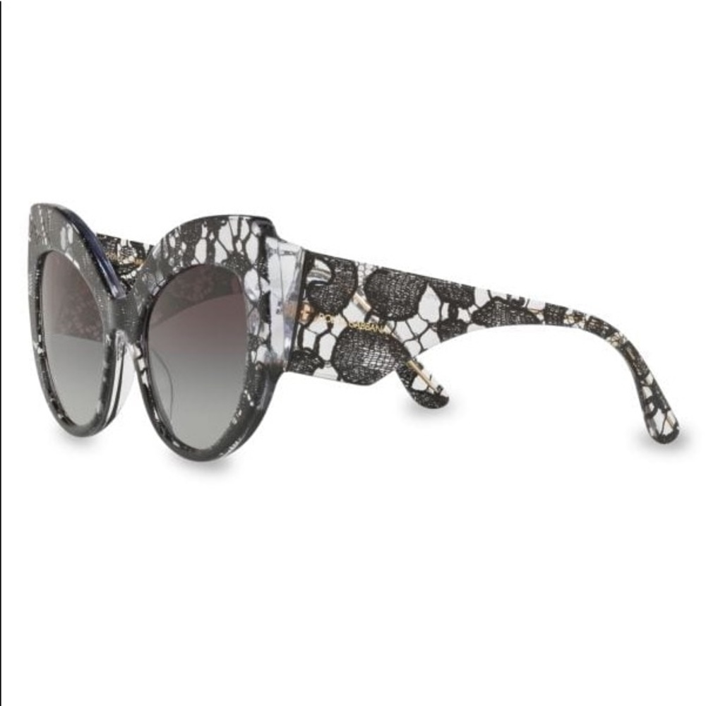 ⭐️ SOLD NWT Dolce & Gabbana 55MM Cat Eye Sunglasses⭐️ - Picture 2 of 11